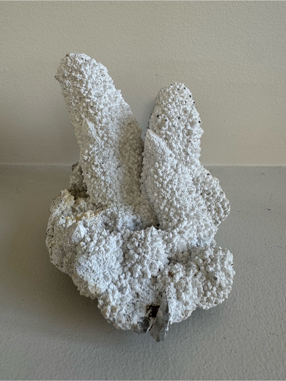 Candle quartz cluster with fluorite from Inner Mongolia of China